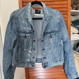 Urban Outfitters Distressed Denim Jacket